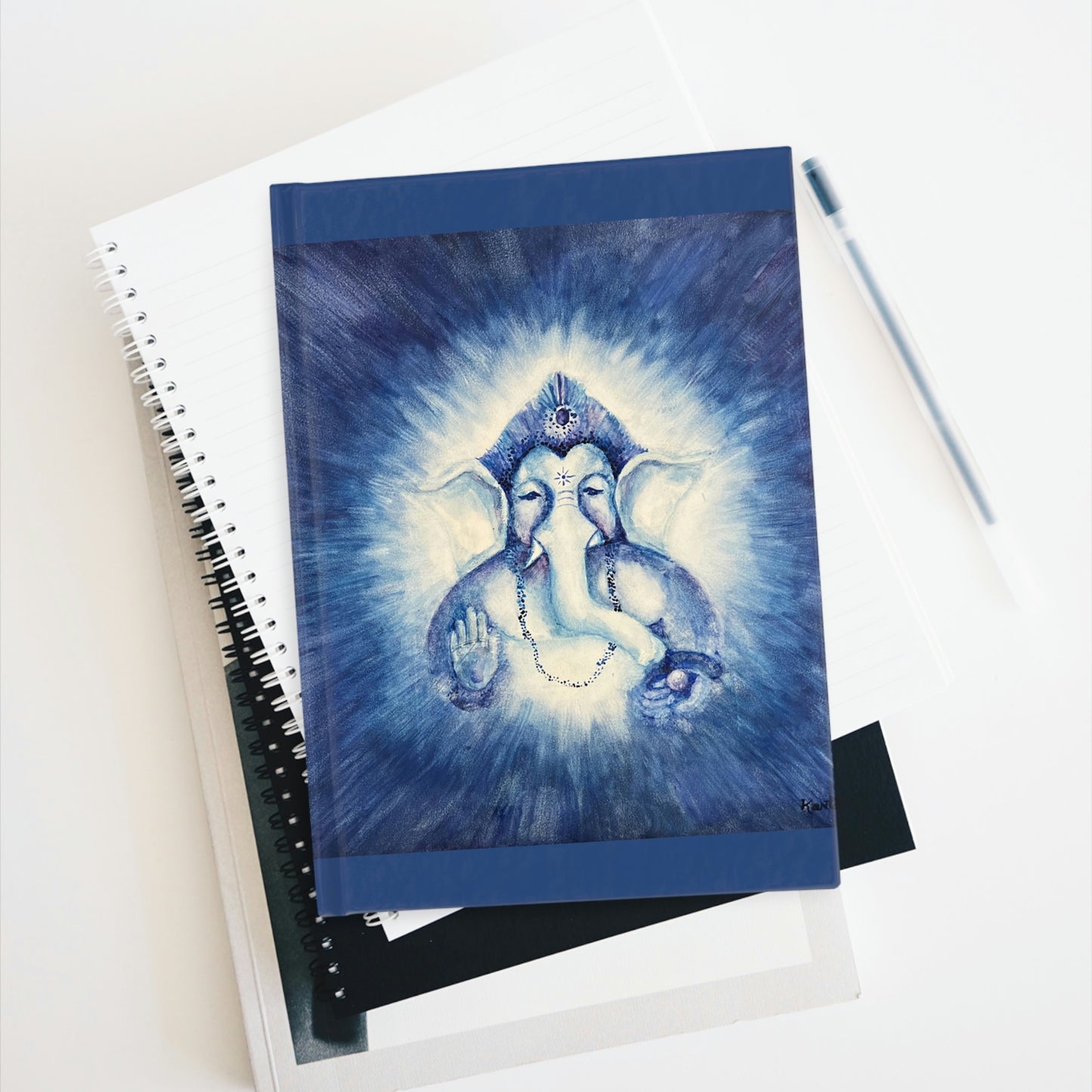 Shri Ganesha Blessings Journal - Ruled Line