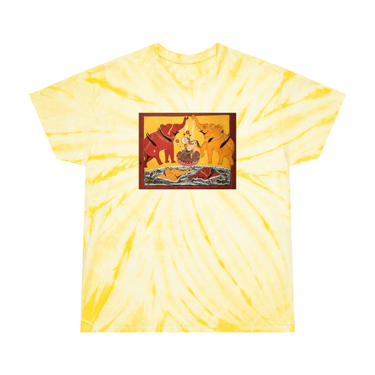 Lakshmi Blessings Tie-Dye Tee in yellow